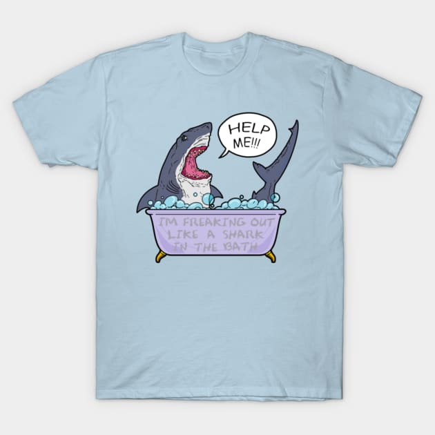 Funny shark t shirts sales